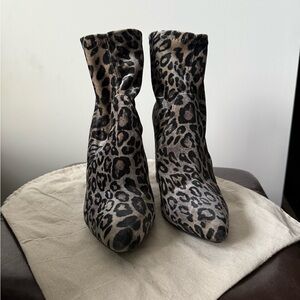 A New Day - Leopard Print Ankle Booties